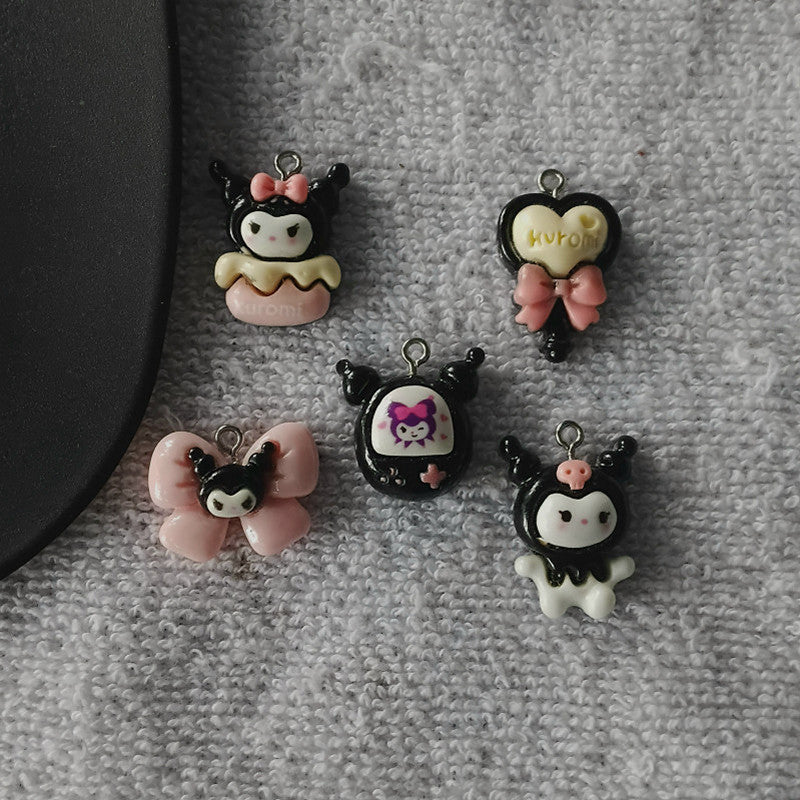 Black Kuromi Charm