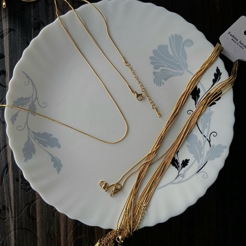 Stainless Steel Thin Chain Per Piece