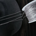 Stainless Steel Silver Chain Per Meter
