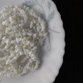 White Chip Beads Per String