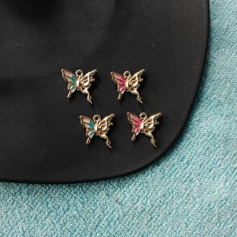 Pink Butterfly Charm
