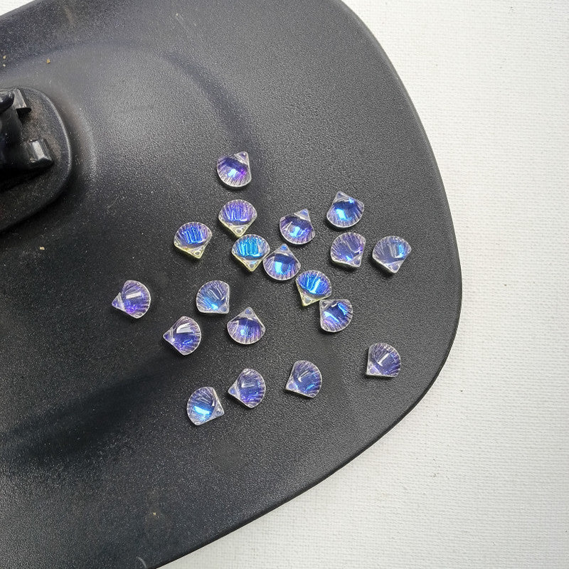 Transparent Glass premium Shell Per Piece
