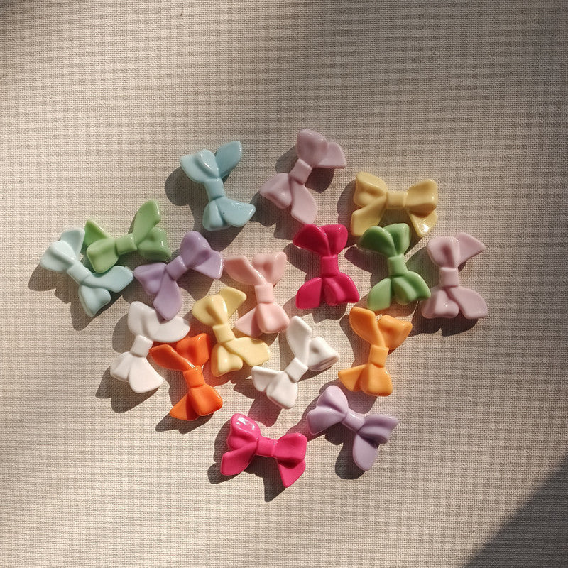 Multi Colour Pastel Big Bow Pack of 5