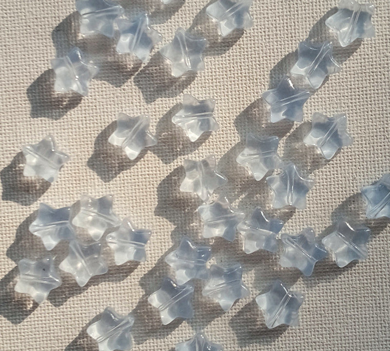 Blue Glass Star Premium Per Piece