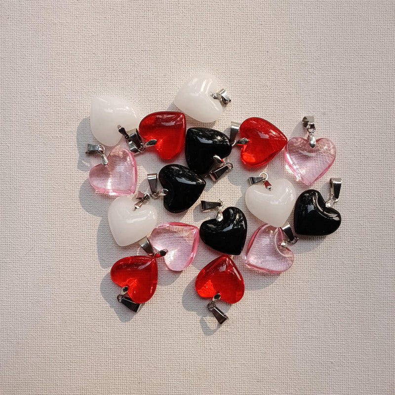 Glass Heart Pendant