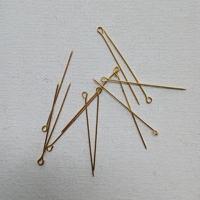 Golden Hijab Pins Per Piece