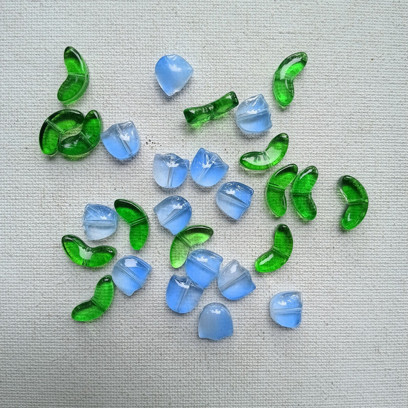 Blue Tulip Bead