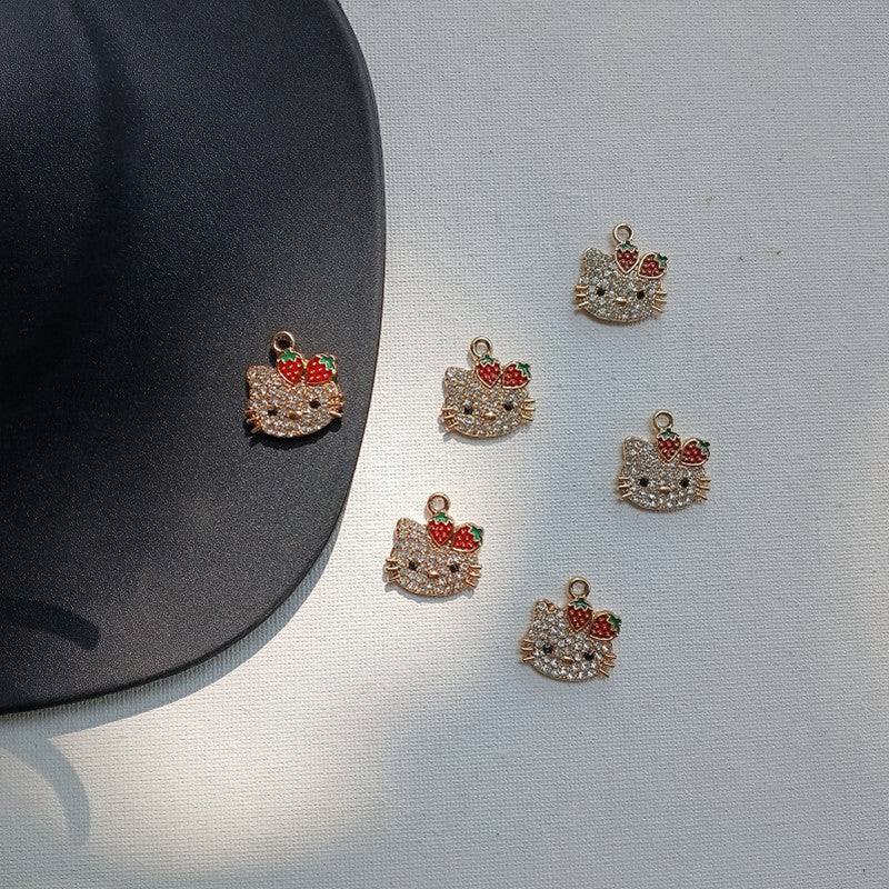 Kitty Diamond Charm