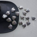 Silver Heart Pendant Openable