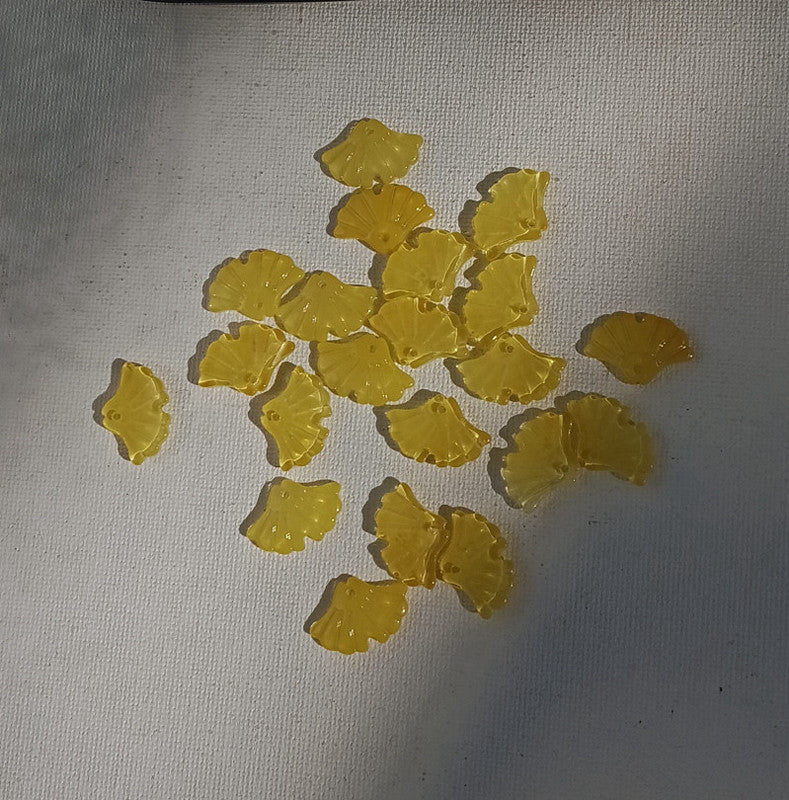 Yellow Glass premium Fan Per Piece