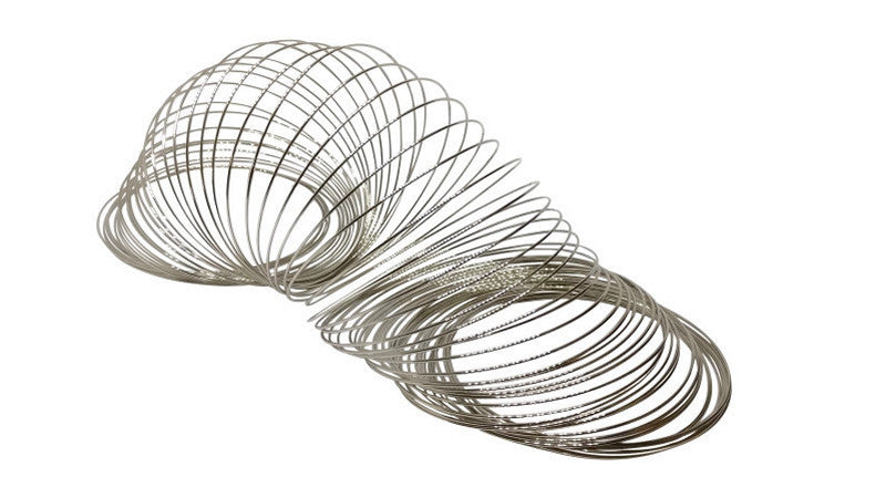 Silver Memory Wire 50 Rounds