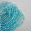 Sky Blue Crackle 8mm Beads