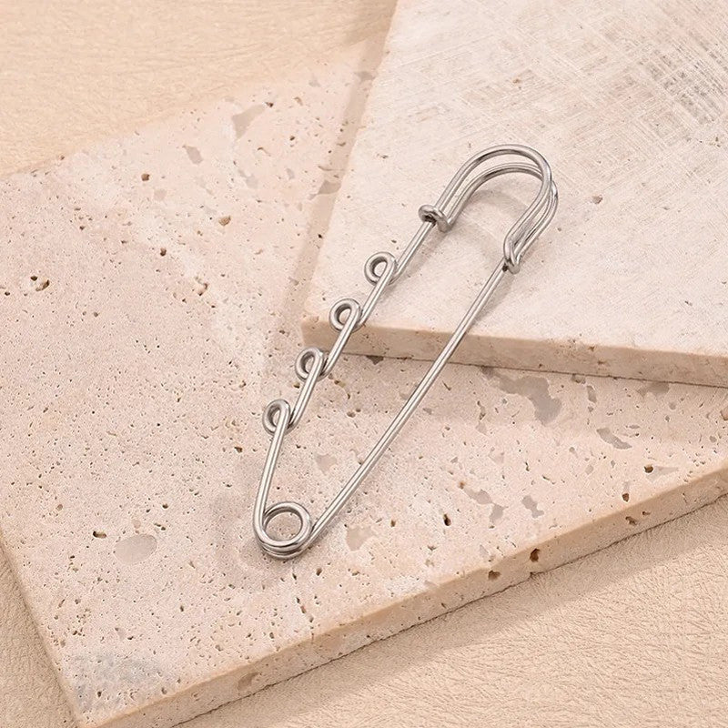Silver Brooch Pin