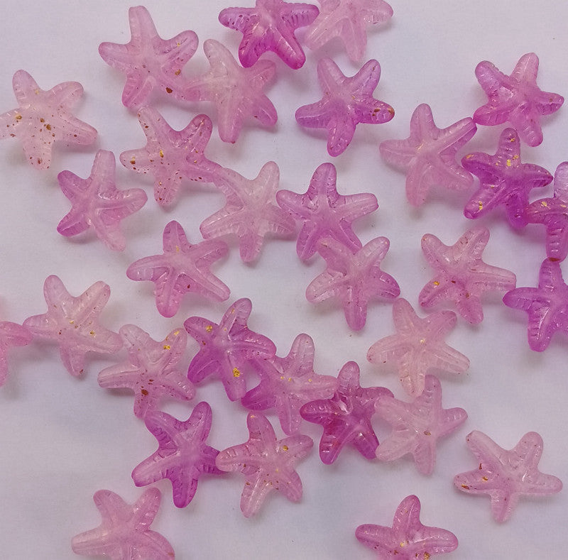 Purple Frosted Starfish Per Piece