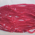Rani Pink 8mm Glass Beads