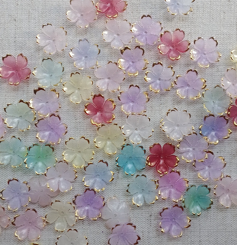 Dark Acrylic Flowers 10 Gram