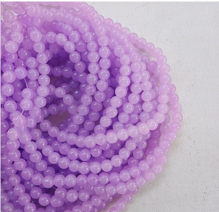 8mm purple glass