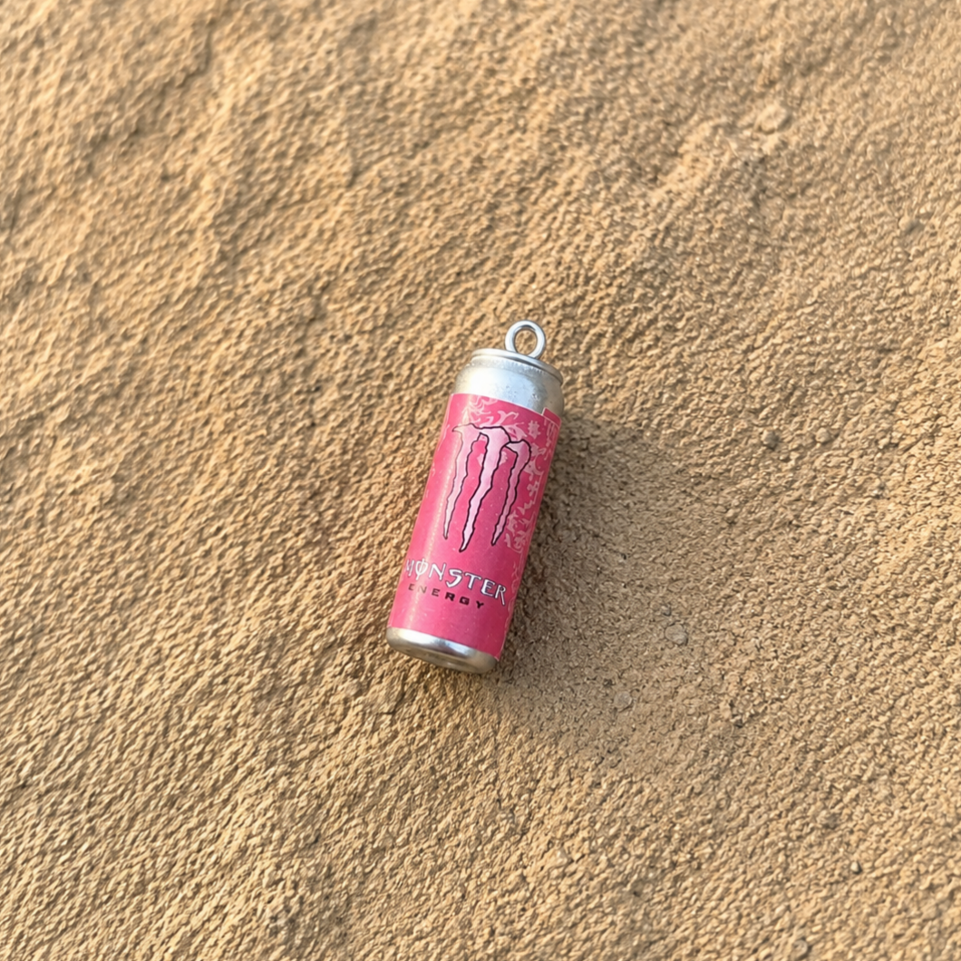 Pink monster can