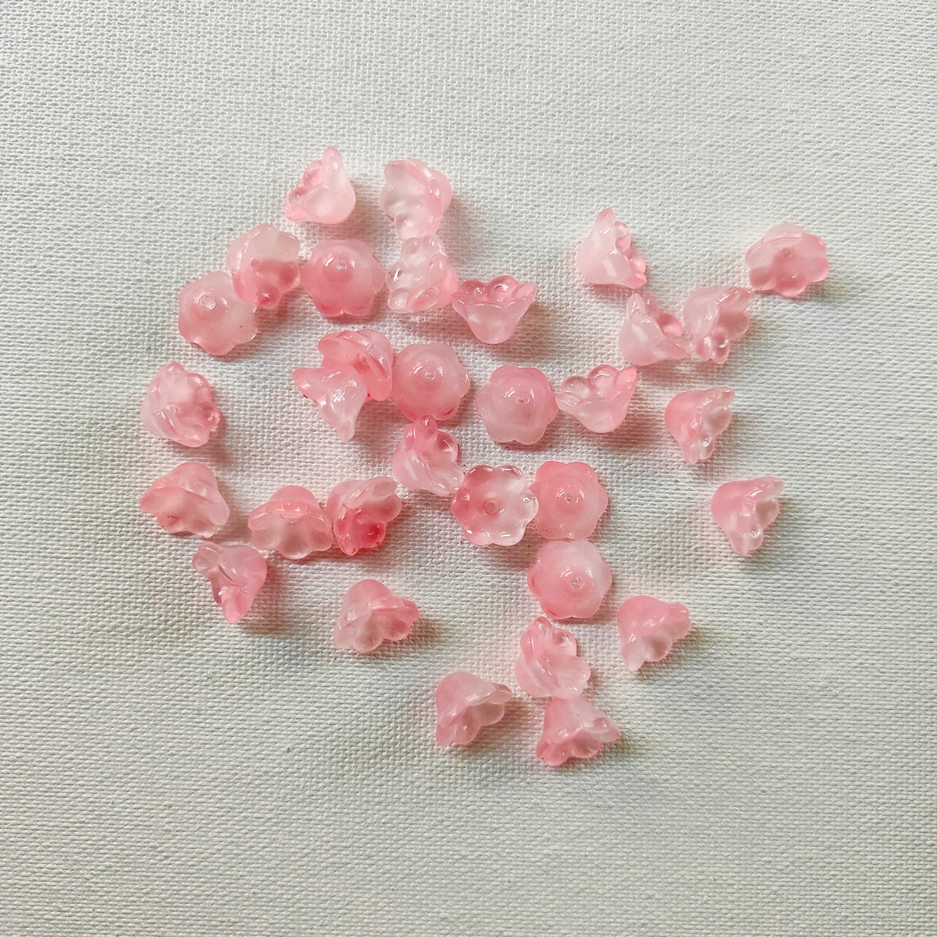 Peach flower cap per piece