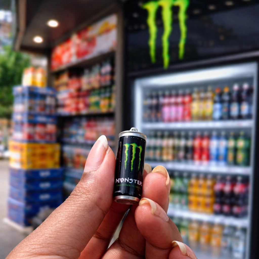 Slim black monster