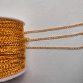 Golden anti tanish thick chain per mtr