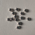 Chunky star bead per piece
