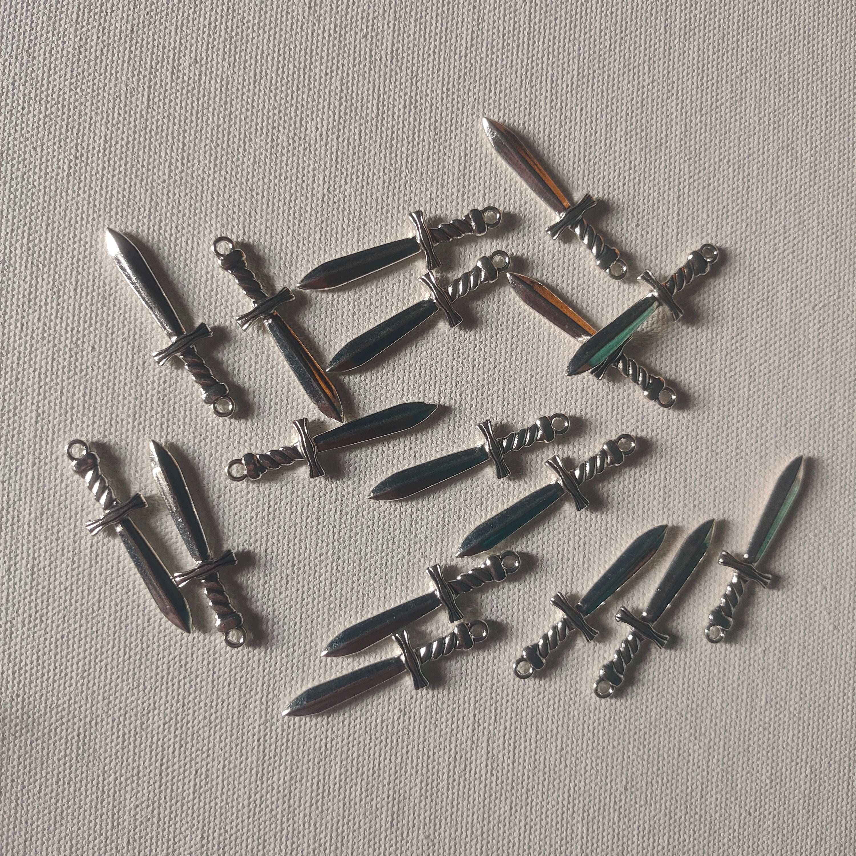 Mini sword charm