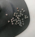 Butterfly silver bead per piece