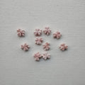 Pink porcelain clover