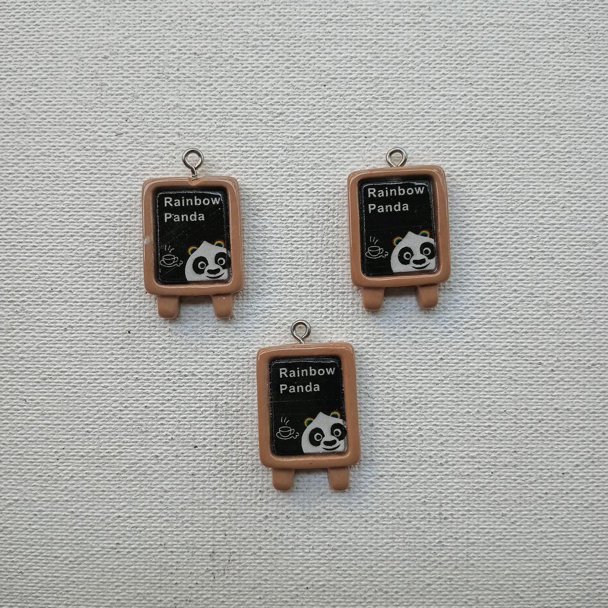 Panda on board 3d charm