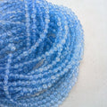 Ice blue 8mm crackle
