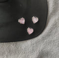 Pink aurora heart premium
