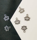 Lotus silver charm