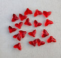 Red premium glass tail