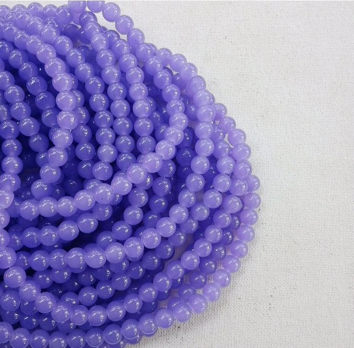 Violet 8mm glass