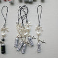 White monster phone charm