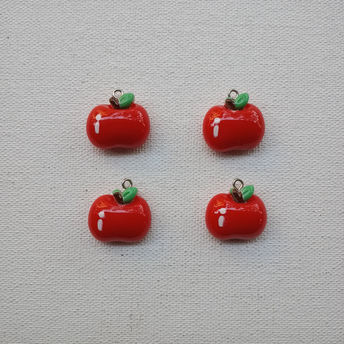 Half apple 3d charm