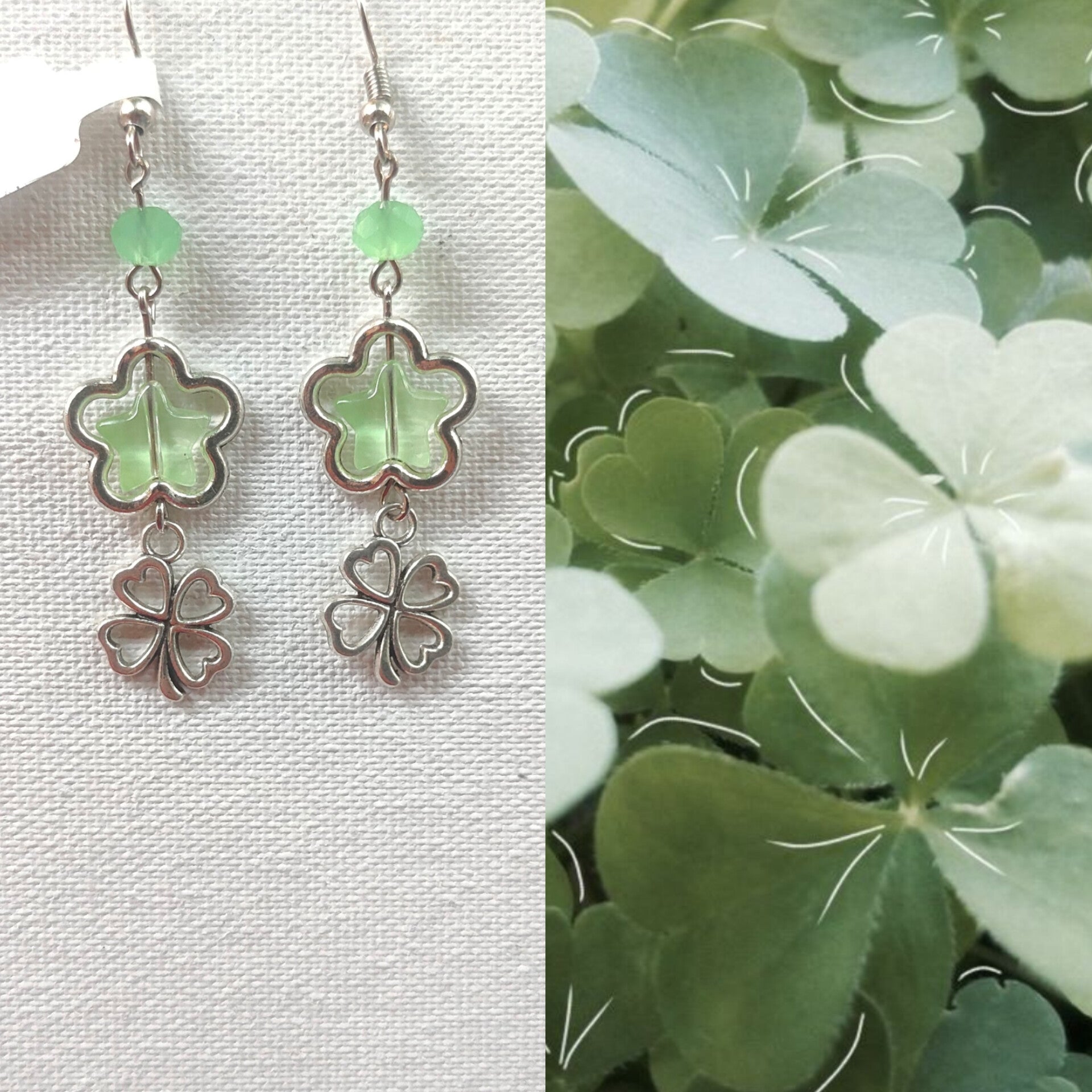 Clover earrings