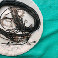 Cord necklace per piece