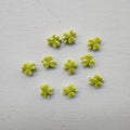 Porcelain green clover per piece