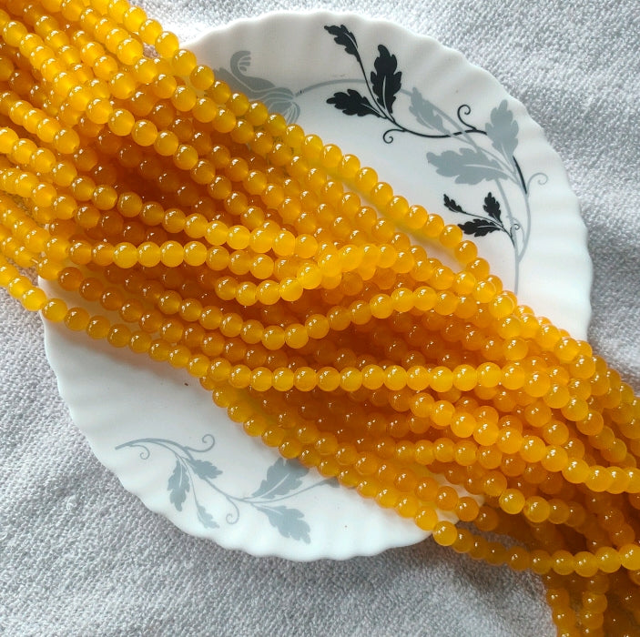 8mm yellow glass
