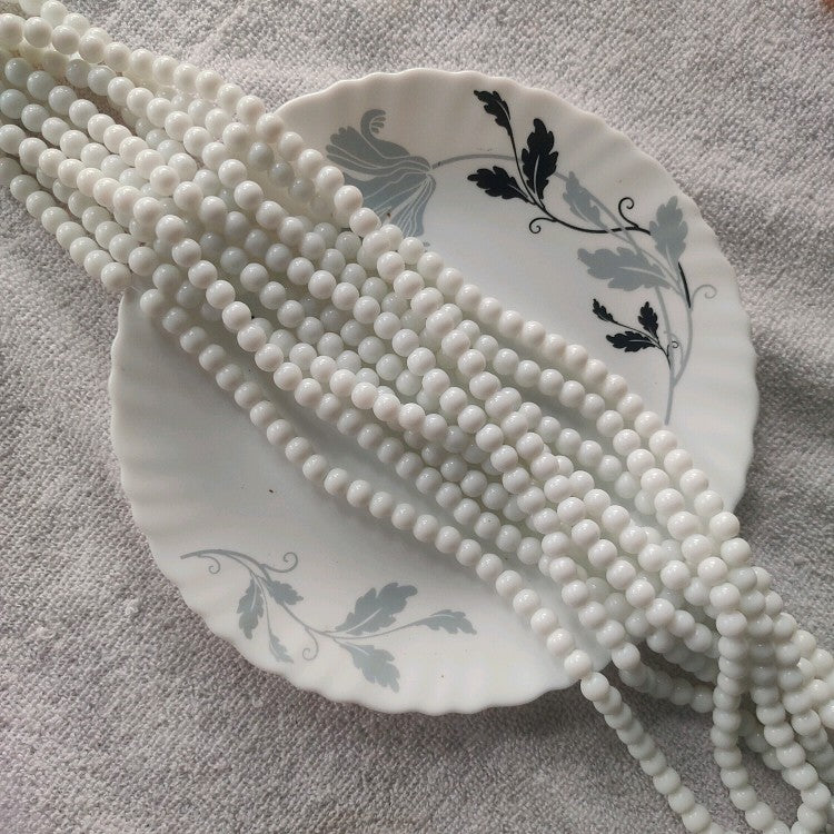 Glass pearls 8mm