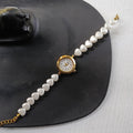 Heart golden watch